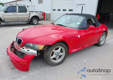 1996 BMW Z3 1.9 from USA, damaged, VIN 4USCH7327TLB71498